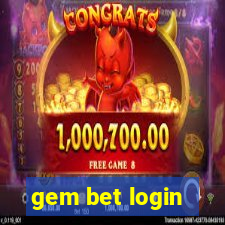 gem bet login